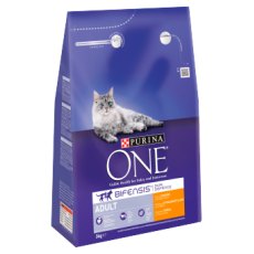 Purina One Adult Dry Cat Food Chicken & Wholegrains