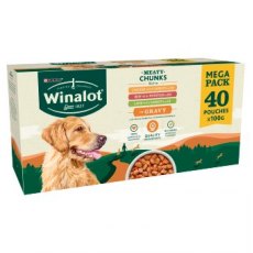 Winalot Beef, Chicken & Lamb In Gravy 100g