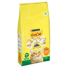 Go-Cat Dry Cat Food Indoor Chicken, Turkey & Vegetables 2kg