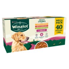 Winalot Beef, Chicken & Lamb In Jelly 40 x 100g