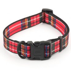 Ancol Red Tartan Collar