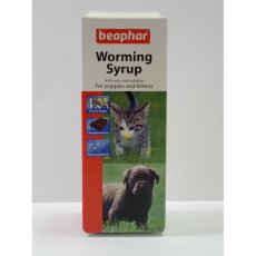 Beaphar Worming Syrup For Kittens & Puppies 45ml
