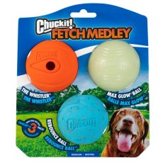 Chuckit Fetch Medley Medium 3 Pack