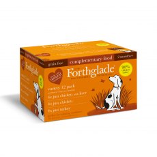 Forthglade Grain Free Poultry Multi Case 12 Pack