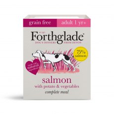 Forthglade Grain Free Adult Salmon & Veg 395g