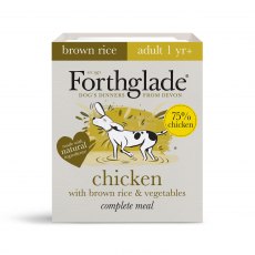 Forthglade Adult Chicken, Brown Rice & Veg 395g