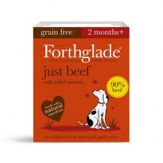 Forthglade Grain Free Adult Just Beef 395g