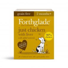 Forthglade Grain Free Adult Just Chicken & Liver 395g