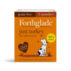 Forthglade Grain Free Adult Just Turkey 395g