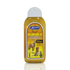 Johnson's Veterinary Mango Honey Shampoo & Conditioner For Dogs & Cats 220ml