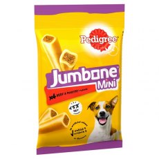 Pedigree Jumbone Mini Beef & Poultry 4 Pack