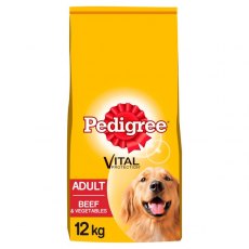 Pedigree Complete Adult Beef & Veg 12kg