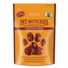 Pet Munchies Chicken & Cheese Sticks 100g