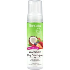 Tropiclean Waterless Berry & Coconut Shampoo 220ml