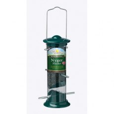 Harrison's Green Nyger Seed Feeder 20cm