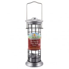 Harrison's Steel Fat Ball & Suet Roll Feeder