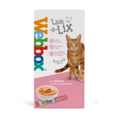 Webbox Cats Delight Tasty Lick E Lix Salmon 5 Pack