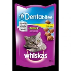 Whiskas Dentabites Chicken 50g