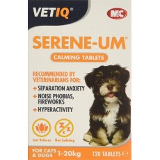 Serene-Um Calm Tablets For Cats & Dogs 120 Tablets