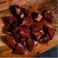 BEEF HEART CHUNKS 450G