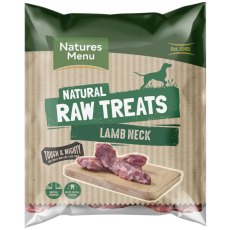 Natures Menu Natural Raw Lamb Neck Treats 500g