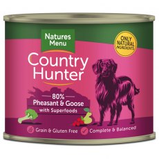 Natures Menu Country Hunter Pheasant & Goose 600g