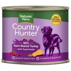 Natures Menu Country Hunter Turkey 600g