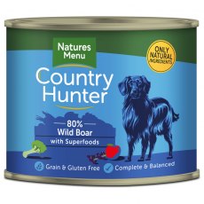 Natures Menu Country Hunter Wild Boar 600g