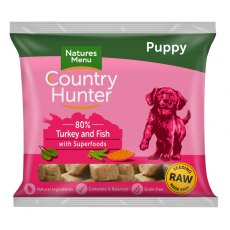 Natures Menu Country Hunter Puppy Turkey Nuggets 1kg
