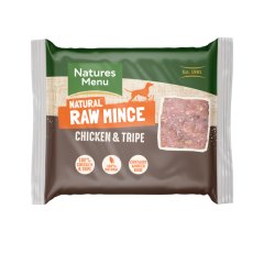 Natures Menu Raw Chicken & Tripe Mince 400g