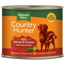 Natures Menu Country Hunter Can Salmon & Chicken 600g