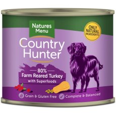Natures Menu Country Hunter Salmon & Chicken Dog Food 600g