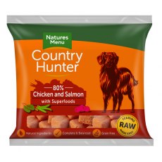 Natures Menu Country Hunter Frozen Raw Chicken & Salmon Nuggets 1kg