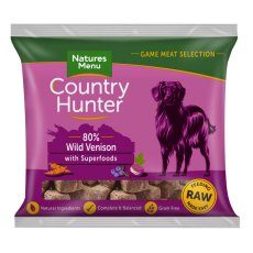 Natures Menu Country Hunter Venison Nuggets 1kg