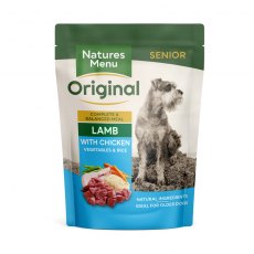 Natures Menu Dog Senior Lamb, Veg & Rice 300g
