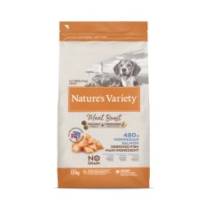Nature's Variety Grain Free Meat Boost Salmon 1.5kg