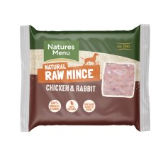 Natures Menu Raw Rabbit Mince 400g