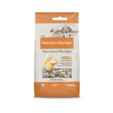 Nature's Variety Freeze Dried Chicken Bites 20g