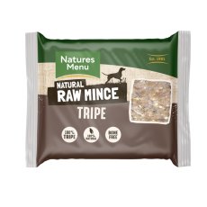 Natures Menu Raw Tripe Mince 400g