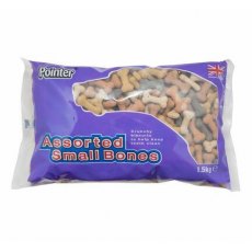 BONES SML ASSORTED 1.5KG POINTER