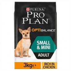 Pro Plan Small and Mini Adult Dry Dog Food Chicken 3kg