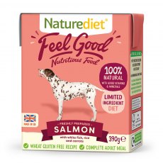 Naturediet Feel Good Salmon & Rice 390g