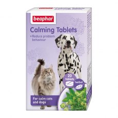 Beaphar Calming Tablets For Cats & Dogs 20 Tablets