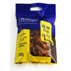 Hollings Pig Ear Strips 500g