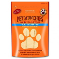 Pet Munchies Ocean White Fish Sticks 100g