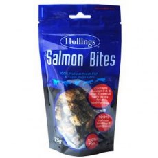 Hollings Salmon Bites Dog Treats 75g