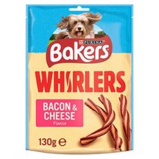 Bakers Whirlers Bacon & Cheese 130g