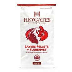 Heygates Layers Pellets With Flubenvet 20kg