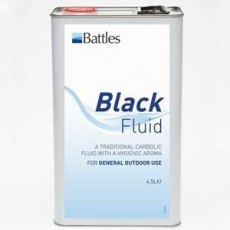 Battles Black Disinfectant Fluid 4.5L