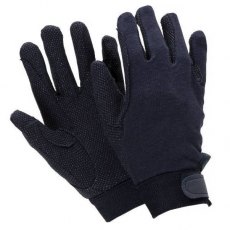 Dublin Winter Track Riding Gloves Navy Size XS